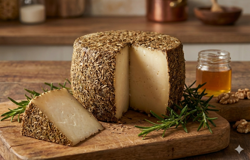 Queso mezcla al romero